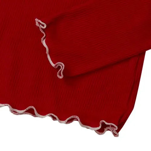 Girls Long Sleeve Sleep Henley