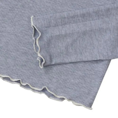 Girls Long Sleeve Sleep Henley