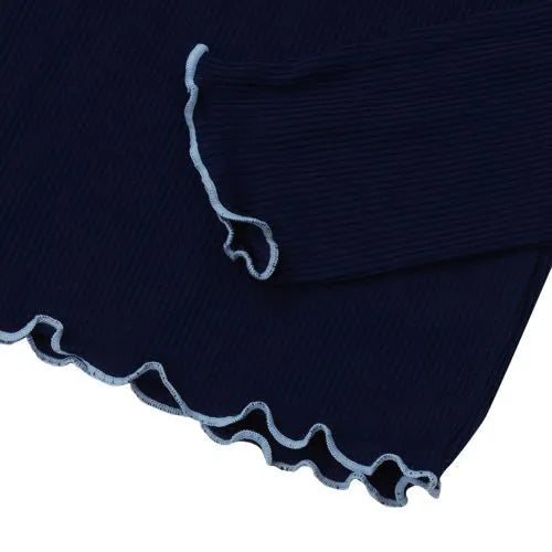 Girls Long Sleeve Sleep Henley