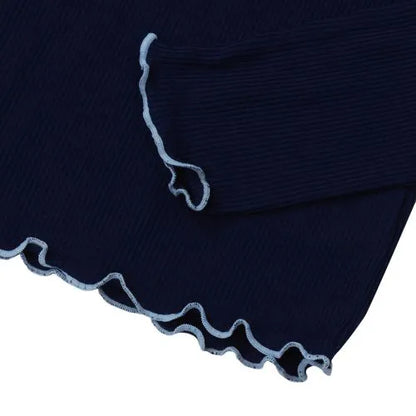 Girls Long Sleeve Sleep Henley