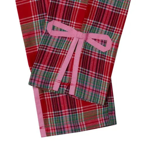 Girls Bow Flannel Pajama Pants