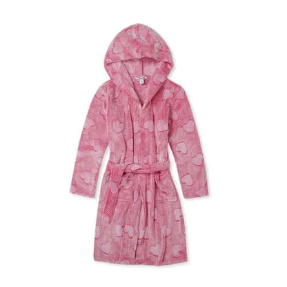 Kids Embossed Plush Robe