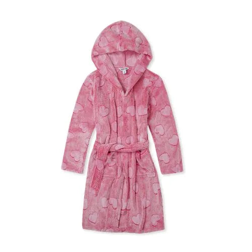 Kids Embossed Plush Robe