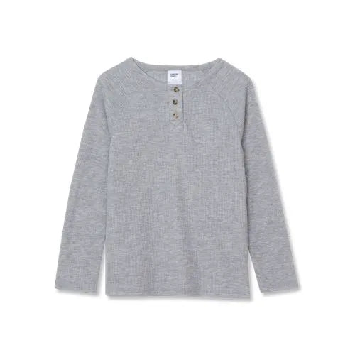 Boys Waffle Pajama Henley