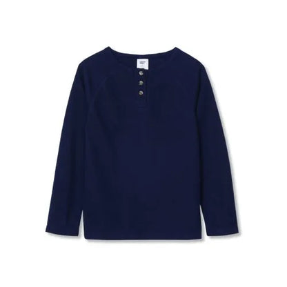 Boys Waffle Pajama Henley