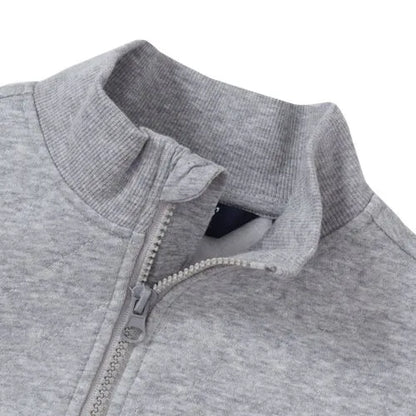 Boys Long Sleeve Fleece Quarter Zip