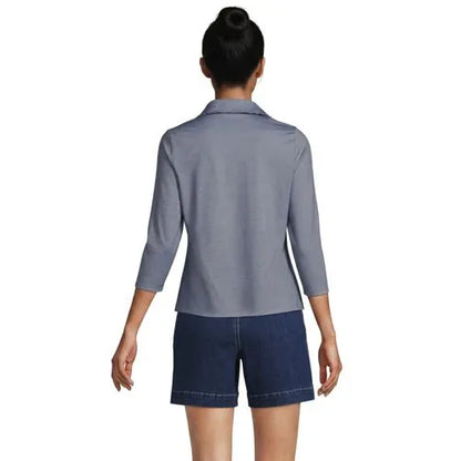 Women's 3/4 Sleeve Sunshade Polo