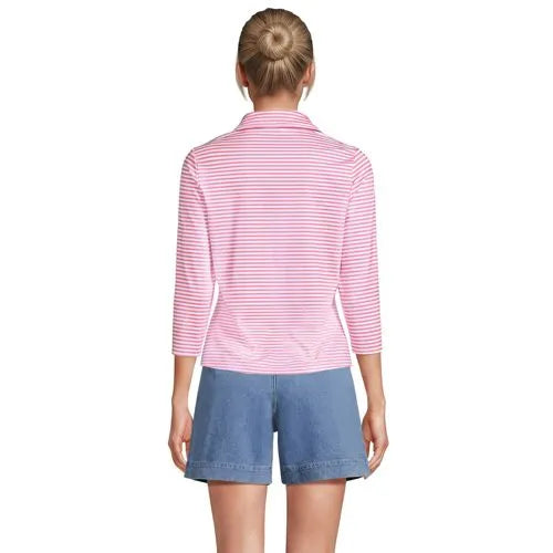 Women's 3/4 Sleeve Sunshade Polo