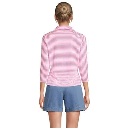 Women's 3/4 Sleeve Sunshade Polo