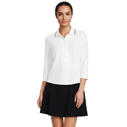 Women's 3/4 Sleeve Sunshade Polo