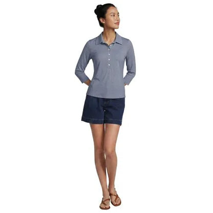 Women's 3/4 Sleeve Sunshade Polo