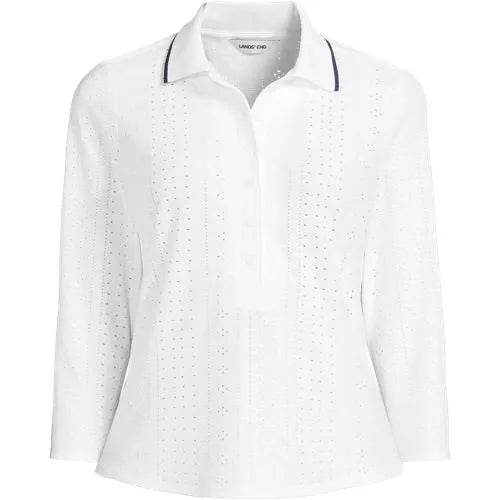 Women's 3/4 Sleeve Sunshade Polo