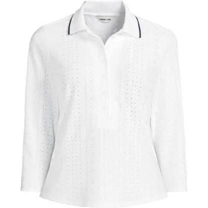Women's 3/4 Sleeve Sunshade Polo