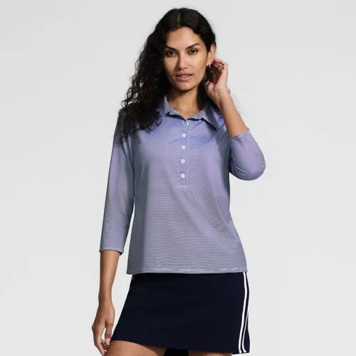 Women's 3/4 Sleeve Sunshade Polo