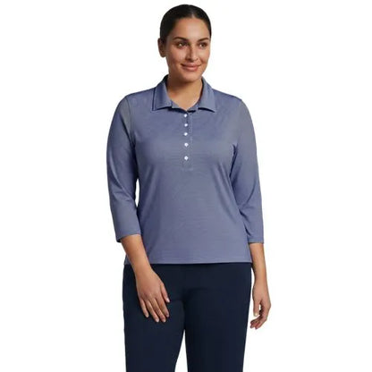 Women's 3/4 Sleeve Sunshade Polo