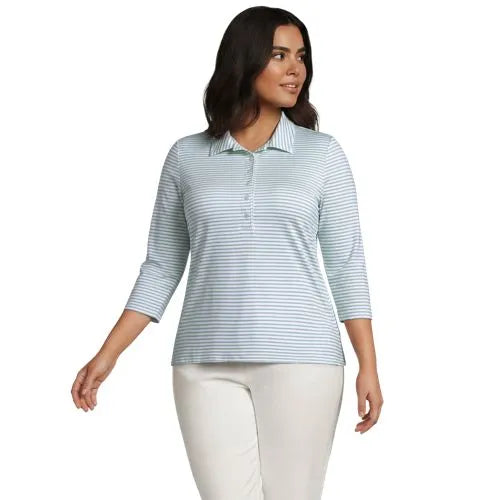 Women's 3/4 Sleeve Sunshade Polo