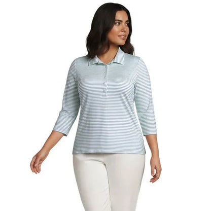 Women's 3/4 Sleeve Sunshade Polo
