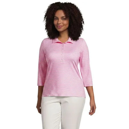 Women's 3/4 Sleeve Sunshade Polo
