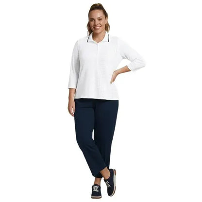 Women's 3/4 Sleeve Sunshade Polo