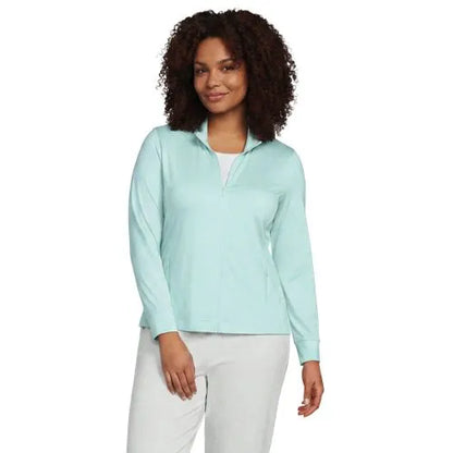 Women's Long Sleeve Sunshade Full Zip Jacket