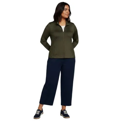 Women's Long Sleeve Sunshade Full Zip Jacket