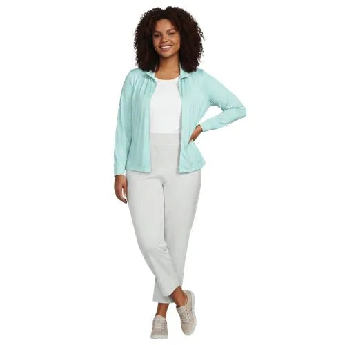 Women's Long Sleeve Sunshade Full Zip Jacket