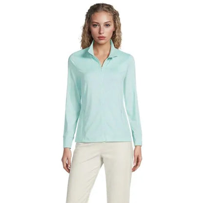 Women's Long Sleeve Sunshade Full Zip Jacket