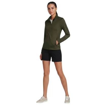Women's Long Sleeve Sunshade Full Zip Jacket
