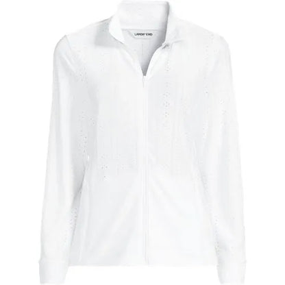 Women's Long Sleeve Sunshade Full Zip Jacket