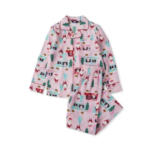 Kids Flannel 2 Piece Pajama Set