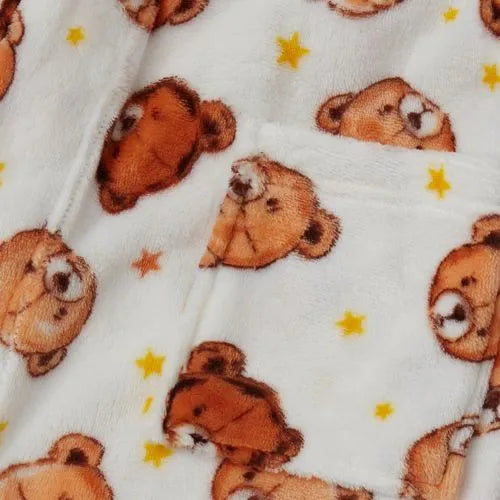 Kids Hooded Fleece Robe