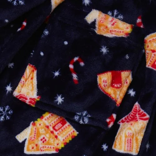 Kids Hooded Fleece Robe