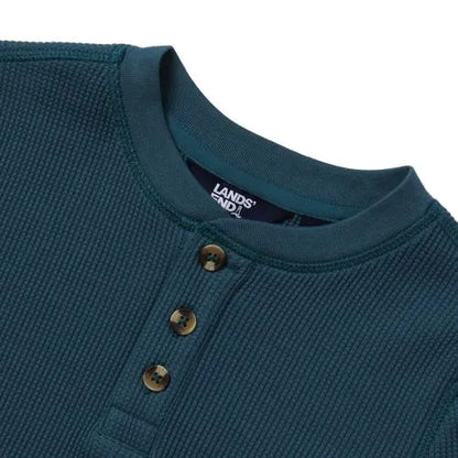 Boys Long Sleeve Thermal Henley