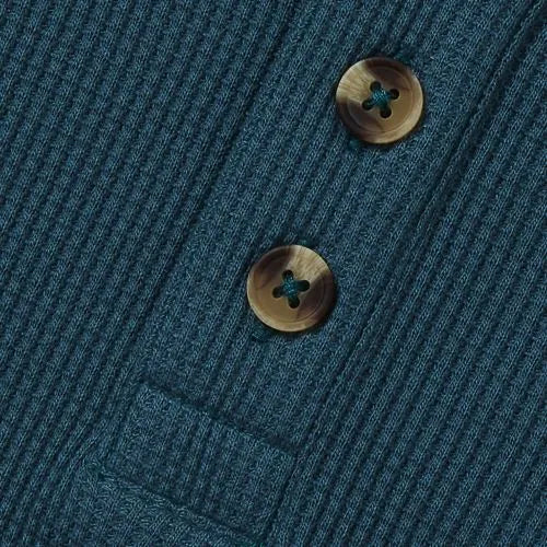 Boys Long Sleeve Thermal Henley