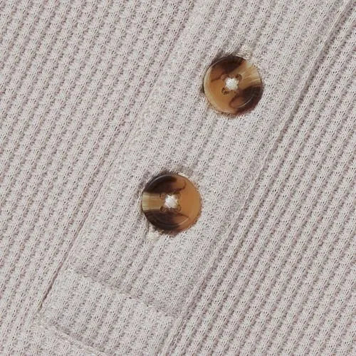 Boys Long Sleeve Thermal Henley