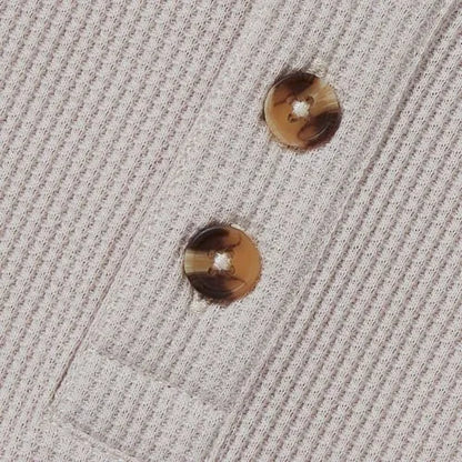 Boys Long Sleeve Thermal Henley