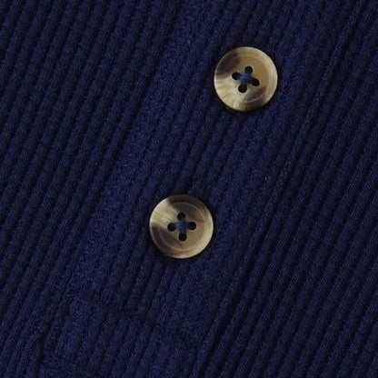 Boys Long Sleeve Thermal Henley