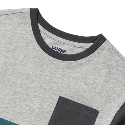 Boys Long Sleeve Colorblock Shirt