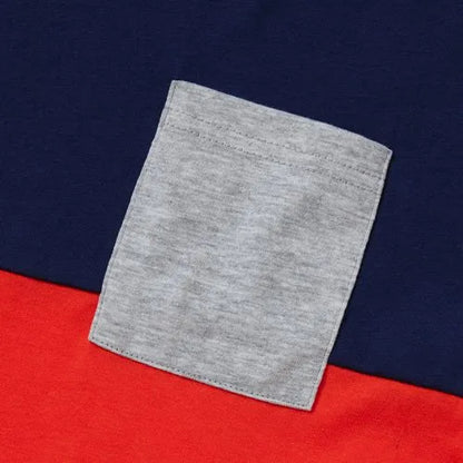 Boys Long Sleeve Colorblock Shirt