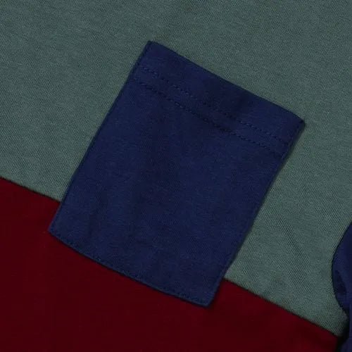 Boys Long Sleeve Colorblock Shirt