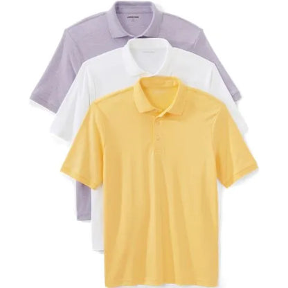 Men's Short Sleeve Supima Polo 3 Pack