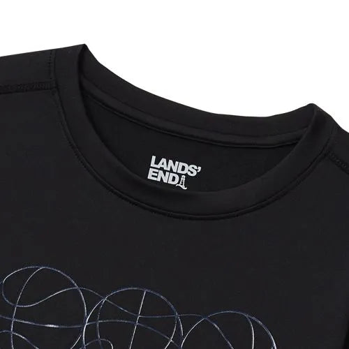 Boys Active Long Sleeve Graphic Tee