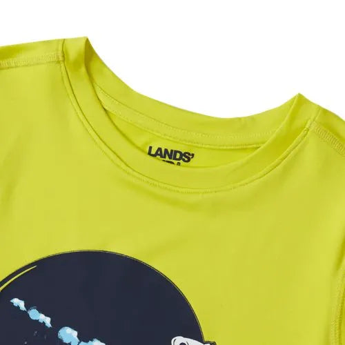 Boys Active Long Sleeve Graphic Tee