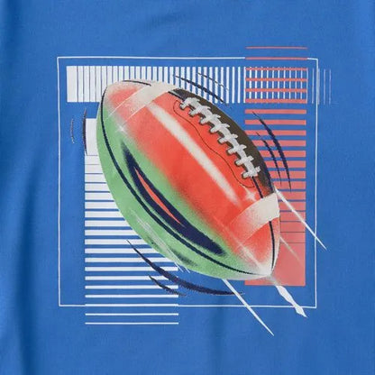 Boys Active Long Sleeve Graphic Tee