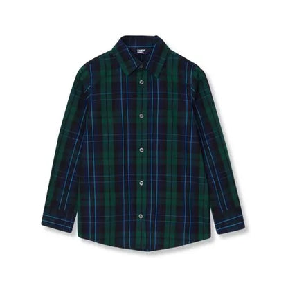 Boys Holiday Long Sleeve Poplin