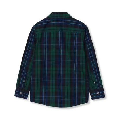 Boys Holiday Long Sleeve Poplin
