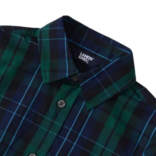 Boys Holiday Long Sleeve Poplin