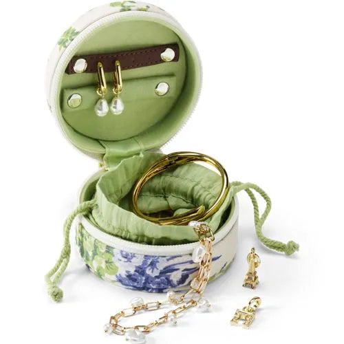 Quilted Travel Jewelry Case