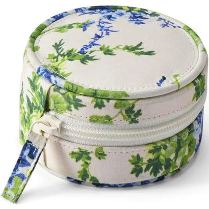 Quilted Travel Jewelry Case