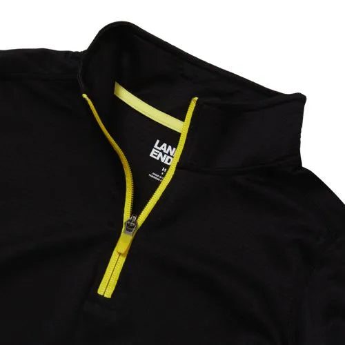 Boys Active Space Dye Quarter Zip Pullover